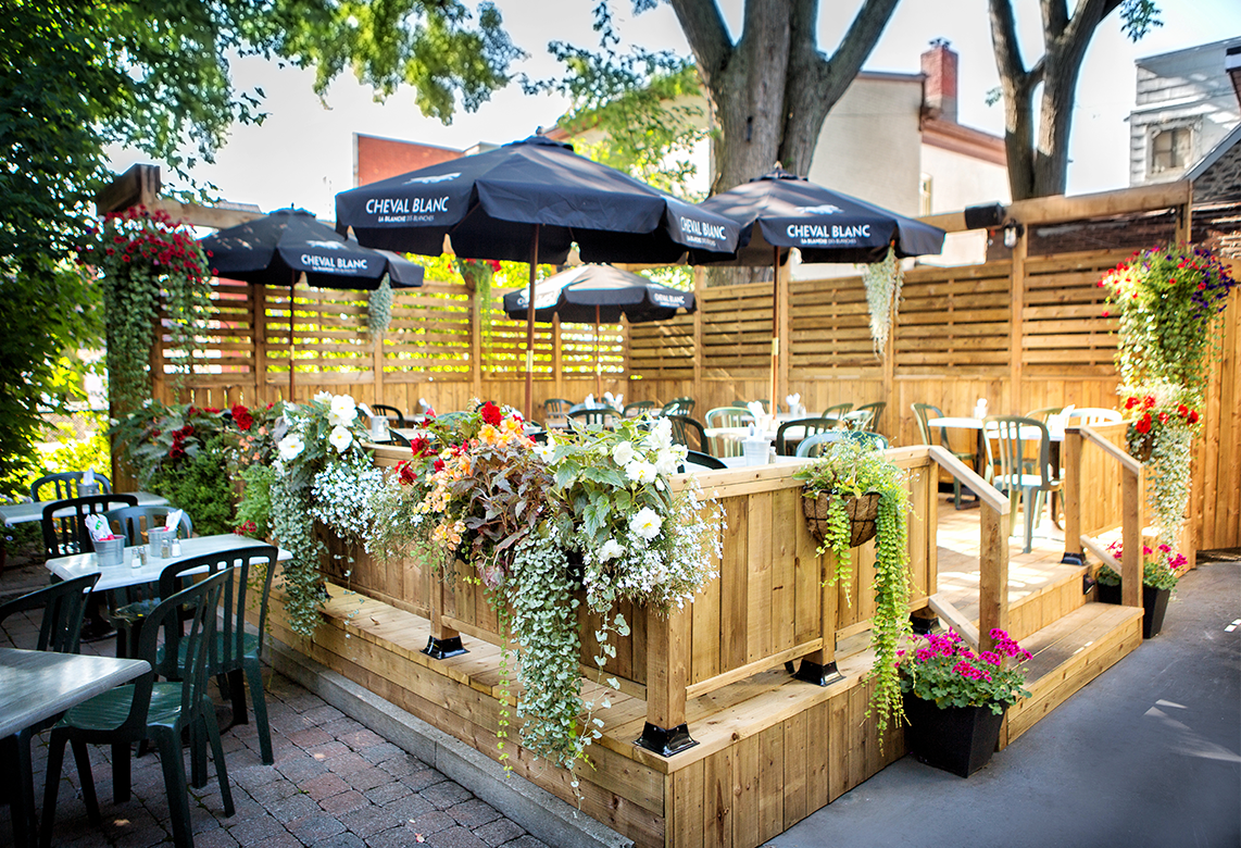 Notre magnifique terrasse